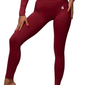 Booty basic active wine leggings - xs/s