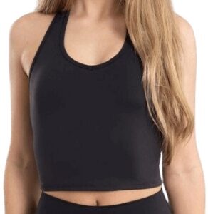 Exalted dámská sportovní podprsenka unity halterneck černá