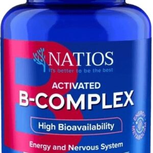 Natios activated b-complex aktivní formy vitamínů b 100 veganských