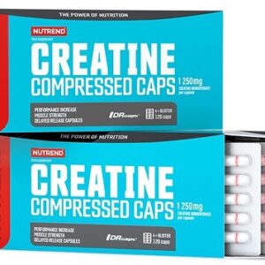 Nutrend creatine compressed caps 120 kapslí