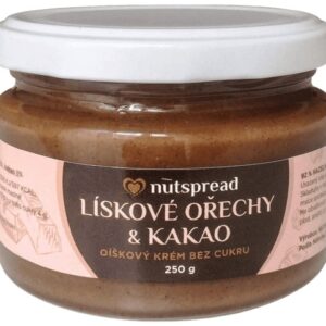 Nutspread lískooříškový krém s kakaem 250 g