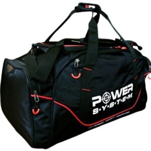 Power system gym bag magna černá/červená