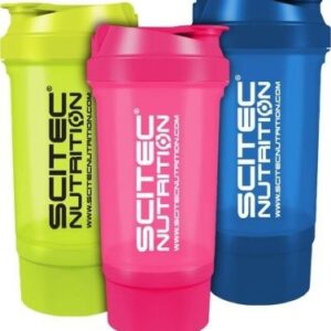 Scitec šejkr traveler 500 ml + zásobník