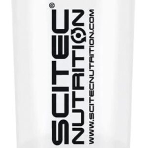 Scitec šejkr traveler 500 ml + zásobník - bílá