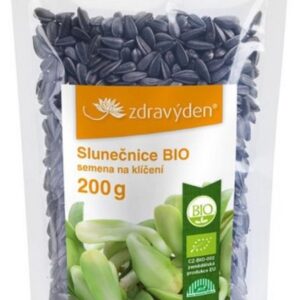 Zdravý den slunečnice bio 200 g - semena na klíčení