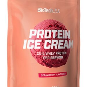 Biotechusa protein ice cream 500 g - jahoda