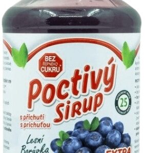 Cukr stop sirup 650g - lesní borůvka