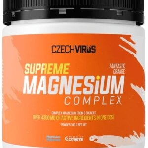 Czech virus supreme magnesium complex 340 g - pomeranč