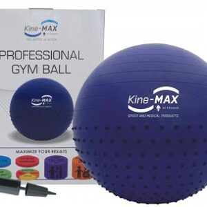 Kine-max professional gym ball (gymnastický míč 65 cm) - modrá