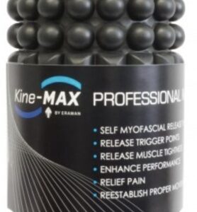 Kine-max professional massage foam roller masážní válec - černá