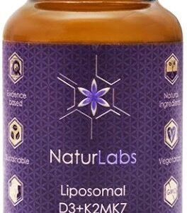 Naturlabs liposomální vitamín d3 + k2 30 kapslí