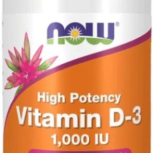 Now foods vitamin d3 1000 iu 360 kapslí