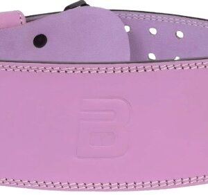 Biotechusa bodybuilding kožený opasek fialový