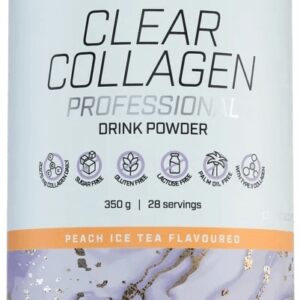 Biotechusa clear collagen professional 350 g - broskvový ledový čaj