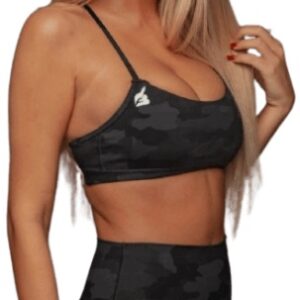 Booty army sportovní podprsenka black