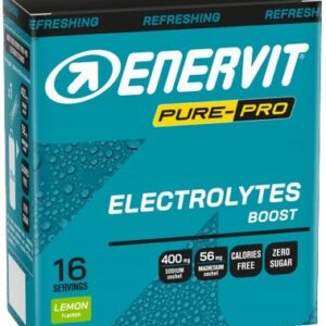 Enervit electrolytes boost - krabička 16x 4 g - citron