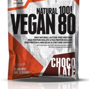 Extrifit vegan 80 35 g - lískový ořech