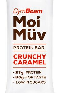 Gymbeam proteinová tyčinka moimüv 60 g - křupavý karamel