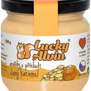 Lucky alvin arašídy s příchutí slaný karamel 200 g