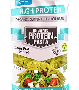 Maxsport organic protein pasta 200g penne ze zeleného hrášku