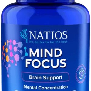 Natios mind focus 60 veganských kapslí