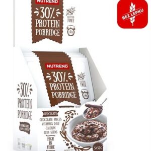 Nutrend protein porridge 5 x 50g - čokoláda