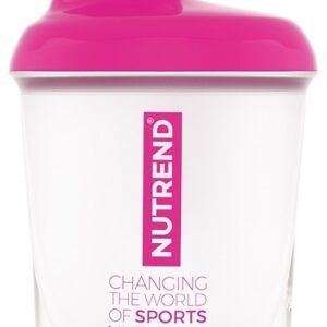 Nutrend šejkr 2019 300ml - průhlednorůžový