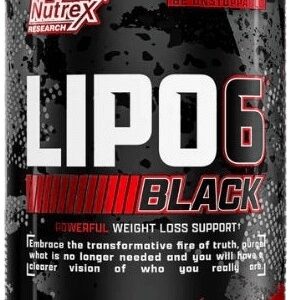 Nutrex lipo 6 black weight loss support 120 kapslí