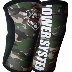 Power system kolenní bandáže knee sleeves camo - l/xl