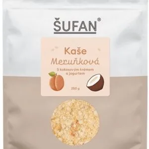 Šufan kaše 250 g - meruňková s kokosem