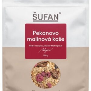 Šufan kaše 250 g - pekanovo malinová