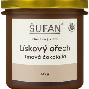 Šufan lískový ořech s tmavou čokoládou 330 g