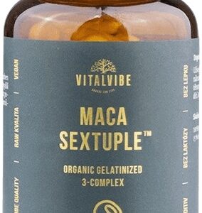 Vitalvibe maca sextuple™ bio gelatinized 3-complex 60 kapslí