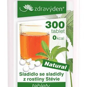 Zdravý den stevia tablety 300 tablet 18g