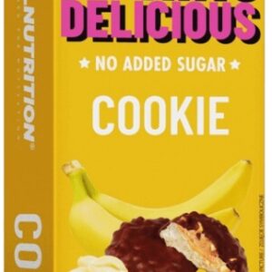 Allnutrition f**king delicious cookie 128 g - banán/arašídové máslo