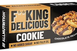 Allnutrition f**king delicious cookie 150 g - čokoláda/arašídy