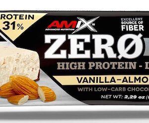 Amix zero hero 31% protein bar 65g - vanilla-almond