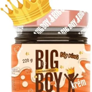 Big boy big king - krém s lískovými ořechy s mlékem a karamelem 220 g