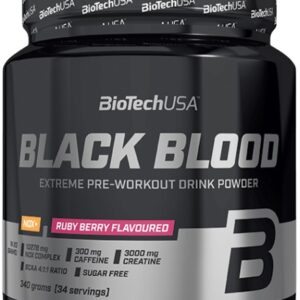 Biotechusa black blood nox+ 340 g - ruby berry