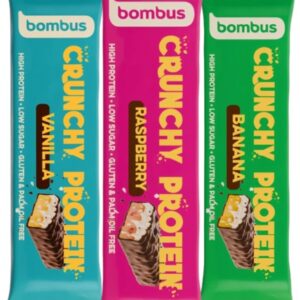 Bombus crunchy protein bar 50 g