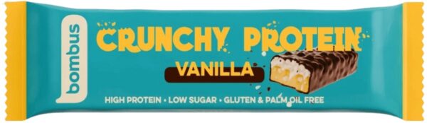 Bombus crunchy protein bar 50 g - vanilka výprodej 19.5.2025
