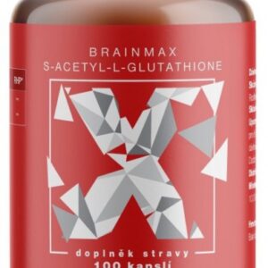 Brainmax s-acetyl-l-glutathione 100 mg 100 kapslí