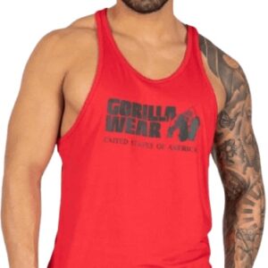 Gorilla wear pánské tílko classic tank top red