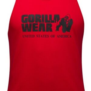 Gorilla wear pánské tílko classic tank top red - xl