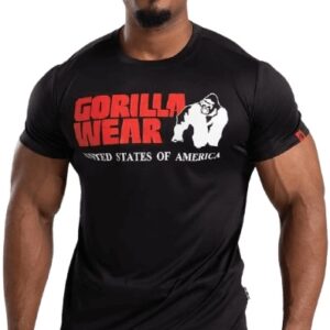 Gorilla wear pánské tričko classic training černá - xl
