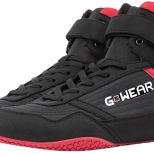 Gorilla wear sportovní tenisky classic high tops černá/červená - 46