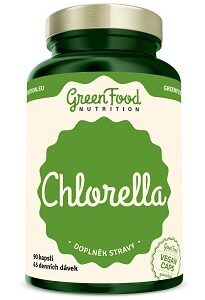 Greenfood chlorella 90 kapslí