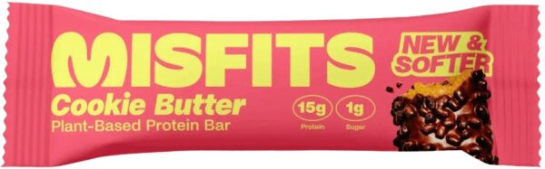 Misfits vegan protein bar soft 50 g - cookie butter
