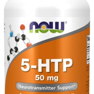 Now foods 5-htp (5-hydroxy l-tryptofan) 50 mg 180 kapslí