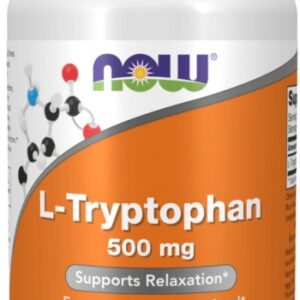 Now foods l-tryptophan 500 mg 60 kapslí